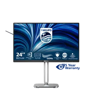 Produktfoto för Philips - LED-skärm - 24 - 1920 x 1080 Full HD (1080p) - högtalare
