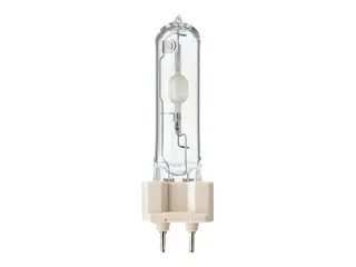 Produktfoto för Philips MASTERColour CDM-T Elite - CMG-glödlampa (Ceramic Metal Halide) - form: T19 - klar finish - G12 - 73.2 W - klass F - varmt vitt ljus - 3000 K