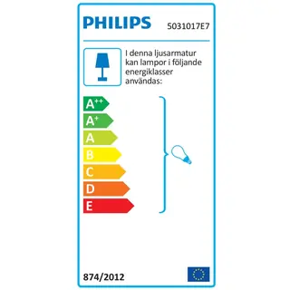 Produktfoto för Philips meranti single spot nickel 1x35W 230V