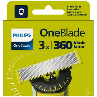 Produktfoto för Philips OneBlade QP430 - Reservblad - till trimningsmaskin (paket om 3)