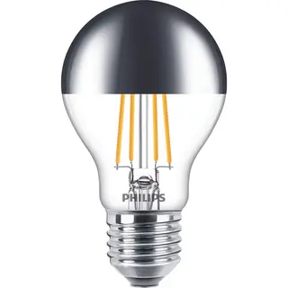 Produktfoto för Philips - Päronlampa LED 7,2W Filament Toppreflektor (650lm) E27