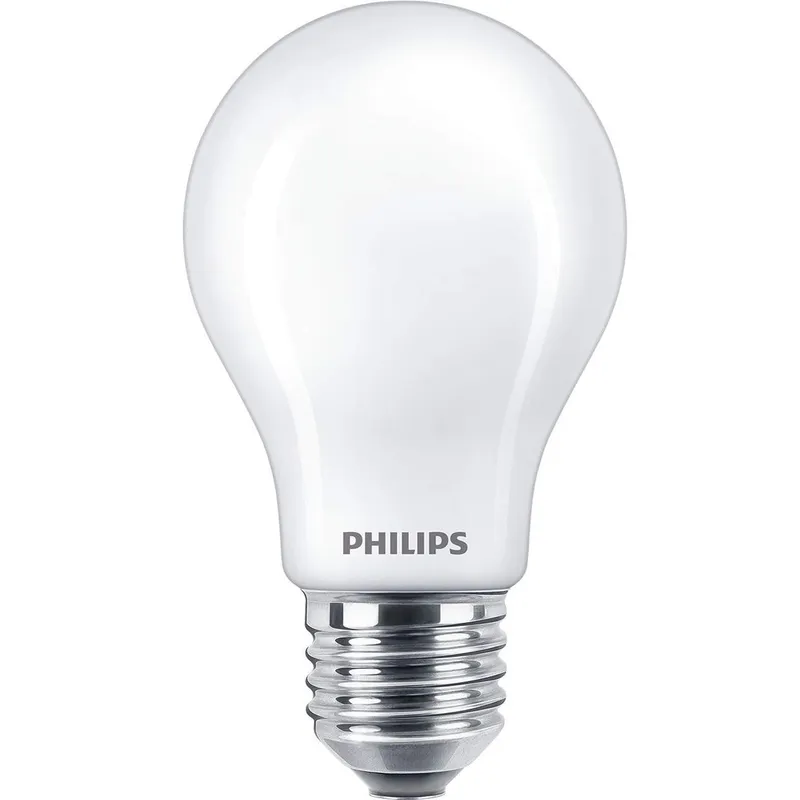 Bild 2 för Philips - Päronlampa LED 7W Plast Warmglow (806lm) Dimbar E27