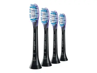 Produktfoto för Philips Premium Gum Care Tandborsthuvuden 4-pack Svart HX9054/33