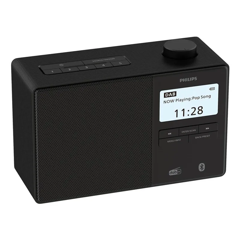 Bild 1 för Philips Radio DAB+/FM Bluetooth TAR5600/10 - Svart