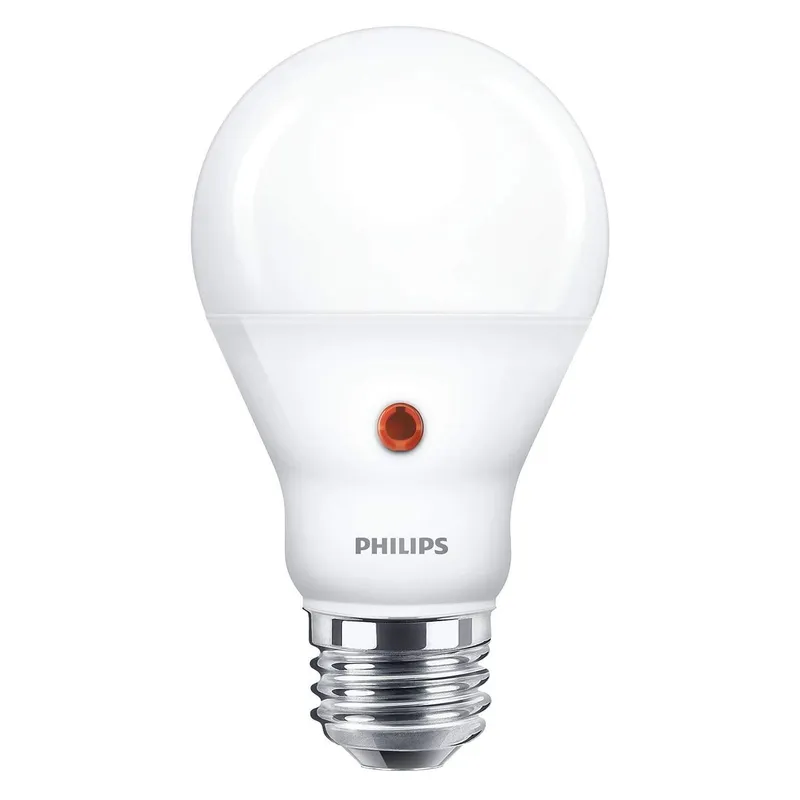 Bild 2 för Philips Sensor LED - LED-glödlampa - form: A60 - glaserad finish - E27 - 7.5 W (motsvarande 60 W) - klass F - varmt vitt ljus - 2700 K