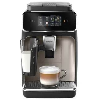 Produktfoto för Philips Series 2300 EP2336 - Automatisk kaffekokare med mjölkskummare - 15 bar - svart/krom
