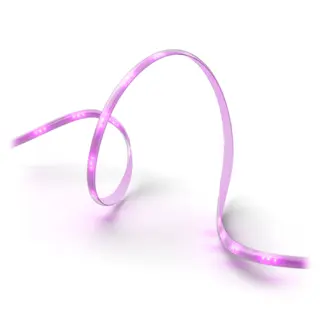 Produktfoto för Philips Solo Lightstrip, Smart belysningslist, Bluetooth/Zigbee, Vit, Silikon, Variabel, 20 W