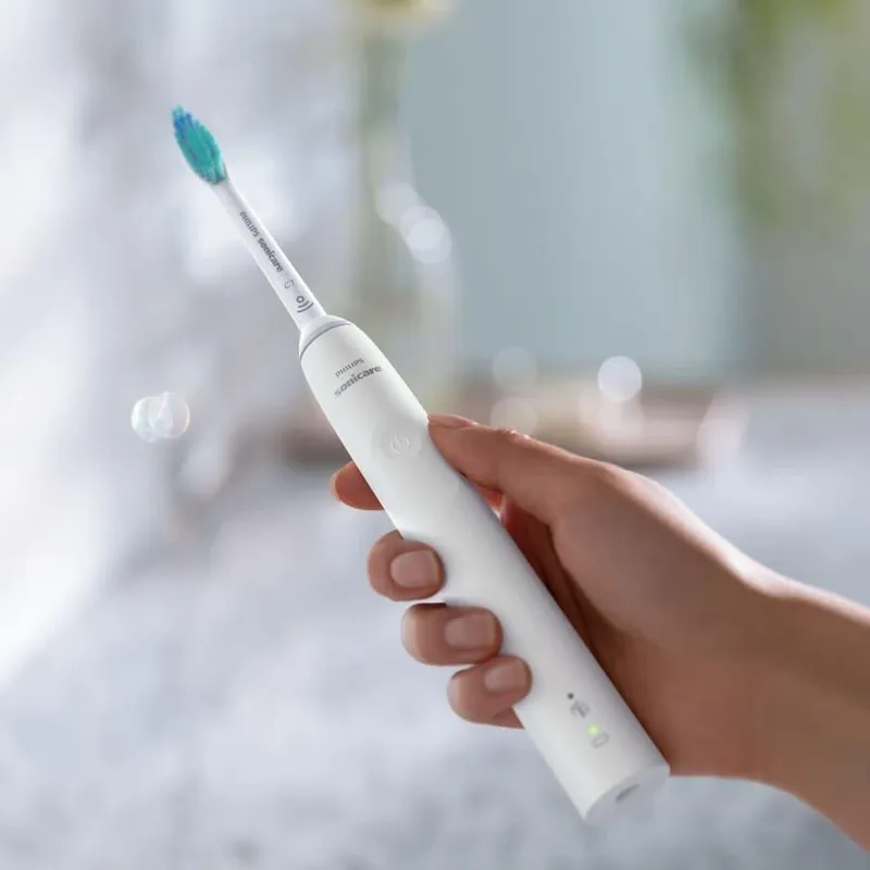 Bild 3 för Philips Sonicare 3100 series med resefodral Vit