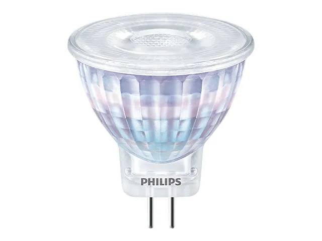 Alternativ bild 0 för Philips - Spotlight - LED-glödlampa - GU4 - 2.3 W (motsvarande 20 W) - klass A++ - varmt vitt ljus - 2700 K
