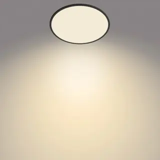 Produktfoto för Philips Superslim CL550 - Vägg-/taklampa - LED - 22 W - 2700 K - rund - svart