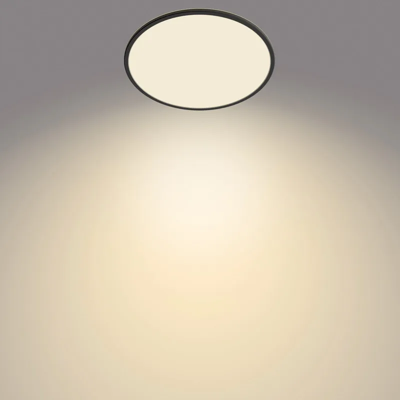Bild 1 för Philips Superslim CL550 - Vägg-/taklampa - LED - 22 W - 2700 K - rund - svart