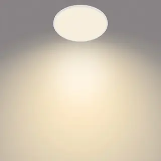 Produktfoto för Philips Superslim CL550 - Vägg-/taklampa - LED - 36 W - varmt vitt ljus - 2700 K - vit