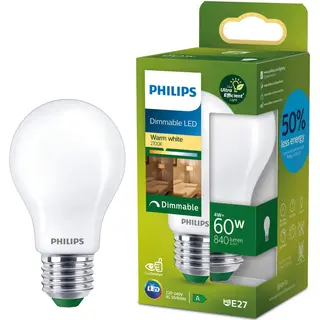 Produktfoto för Philips Ultra Efficient E27 LED-lampa 840 lm