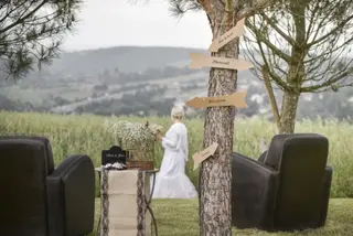 Produktfoto för Pil av papp för dekoration - naturfärgad