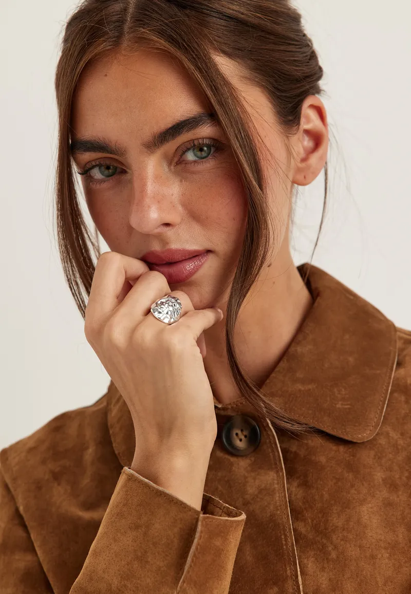 Alternativ bild 0 för Pilgrim HAZE ring silverpläterad