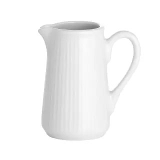 Produktfoto för Pillivuyt Jug Plissé 13 cl white