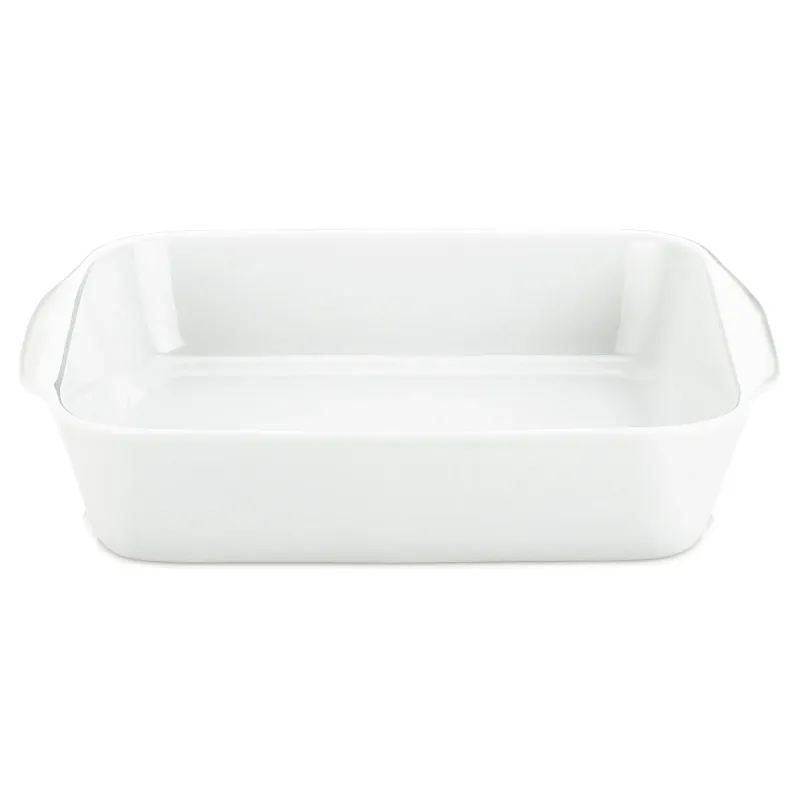 Alternativ bild 0 för Pillivuyt - Kvadratfad - Eldfast skål - Nr. 4 - hvid - 27cm - L27 x B27 cm