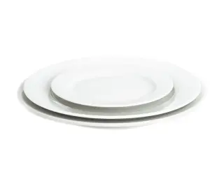 Produktfoto för Pillivuyt Plate flat Sancerre 31.5 cm White