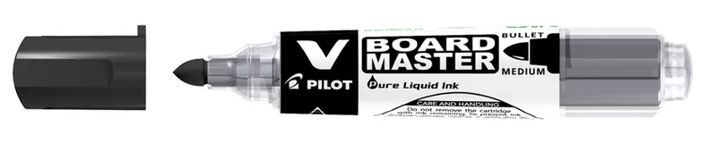 Alternativ bild 0 för Pilot Begreen Whiteboardpenna Begreen V-Board Master, rund spets på 6,0 mm, svart