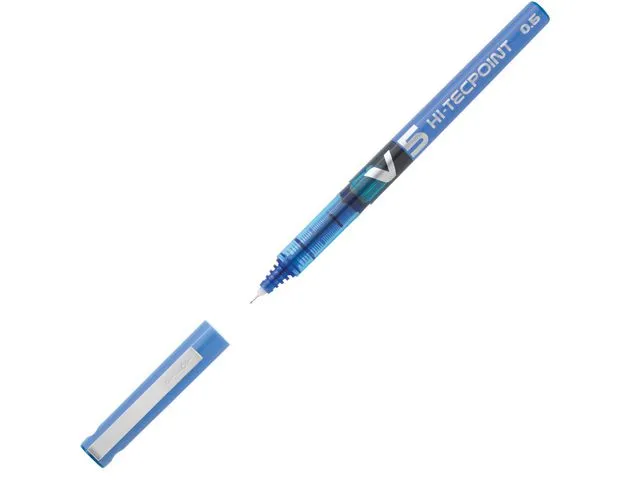 Alternativ bild 0 för Pilot Bläckkulpenna, Hi-Tecpoint V5, 0,5 mm, blå