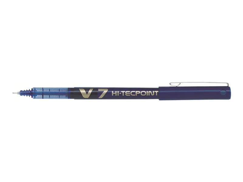 Alternativ bild 0 för Pilot Bläckkulpenna, Hi-Tecpoint V7, 0,7 mm, blå