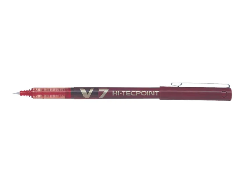 Alternativ bild 0 för Pilot Bläckkulpenna, Hi-Tecpoint V7, 0,7 mm, röd