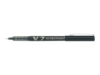 Produktfoto för Pilot Bläckkulpenna, Hi-Tecpoint V7, 0,7 mm, svart