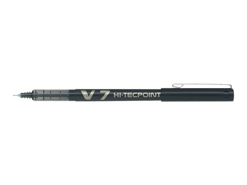 Alternativ bild 0 för Pilot Bläckkulpenna, Hi-Tecpoint V7, 0,7 mm, svart