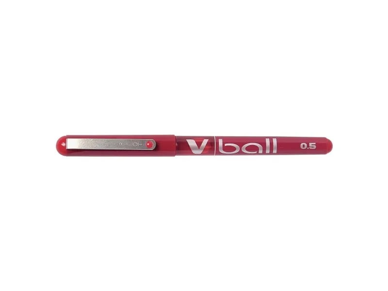 Alternativ bild 0 för Pilot Bläckkulpenna, V-ball, 0,5 mm, röd