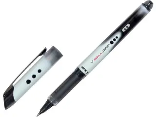 Produktfoto för Pilot Bläckkulpenna, V-Ball 05 Grip, extra tunn spets på 0,5 mm, svart