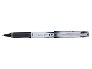 Produktfoto för Pilot Bläckkulpenna, V-Ball 05 Grip, extra tunn spets på 0,5 mm, svart