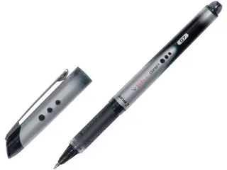 Produktfoto för Pilot Bläckkulpenna, V-Ball 07 Grip, tunn spets på 0,7 mm, svart