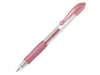 Produktfoto för Pilot Gelpenna G-2 Metallic 0,7 rosa