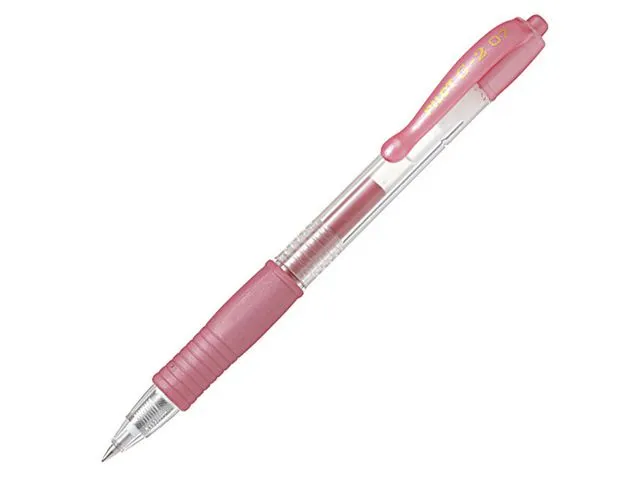 Alternativ bild 0 för Pilot Gelpenna G-2 Metallic 0,7 rosa