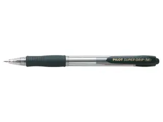Produktfoto för Pilot Kulpenna Super Grip 1,0mm Medium svart