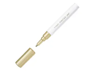 Produktfoto för Pilot Märkpenna Pintor Fine spets, 1,0 mm, guld