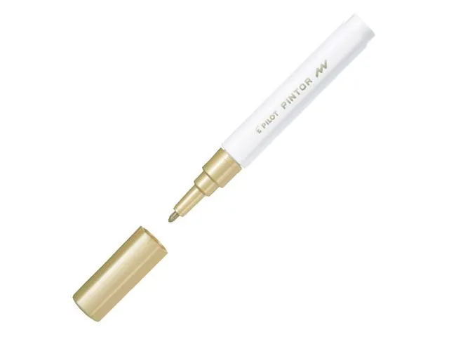 Alternativ bild 0 för Pilot Märkpenna Pintor Fine spets, 1,0 mm, guld