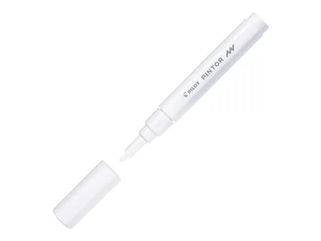 Alternativ bild 0 för Pilot Märkpenna Pintor Fine spets, 1,0 mm, Vit