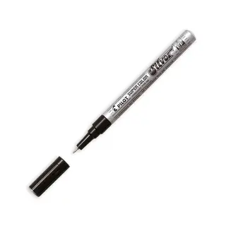 Produktfoto för Pilot Märkpenna Super Color, 3,0 mm, silver