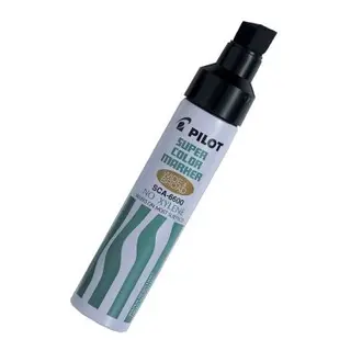 Produktfoto för Pilot Märkpenna Super Color Jumbo Marker permanent, snedskuren spets, svart