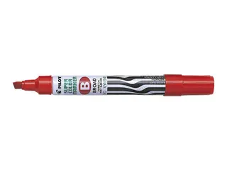 Produktfoto för Pilot Märkpenna Super Color Marker permanent, broad, snedskuren spets, röd