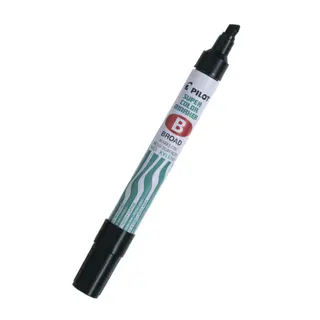 Produktfoto för Pilot Märkpenna Super Color Marker permanent, broad, snedskuren spets, svart