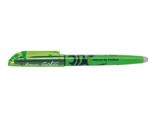 Produktfoto för Pilot Överstrykningspenna Frixion Light 3,8 mm, snedskuren spets med suddgummi, grön