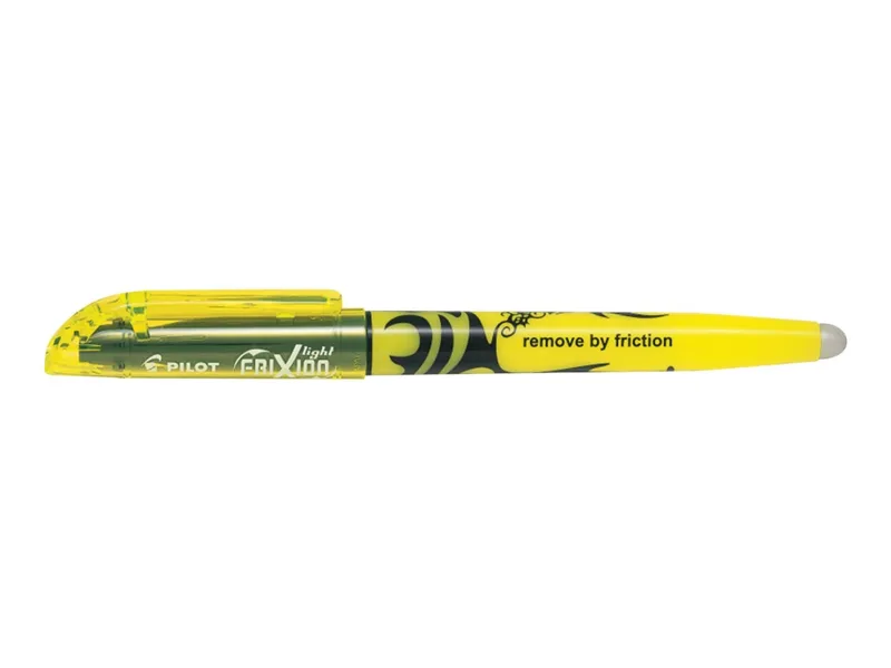 Alternativ bild 0 för Pilot Överstrykningspenna Frixion Light 3,8 mm, snedskuren spets med suddgummi, gul