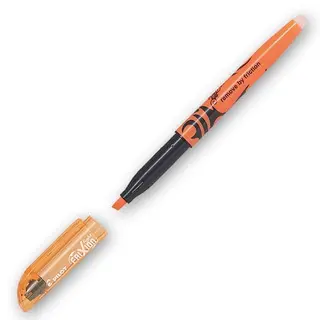 Produktfoto för Pilot Överstrykningspenna Frixion Light 3,8 mm, snedskuren spets med suddgummi, orange