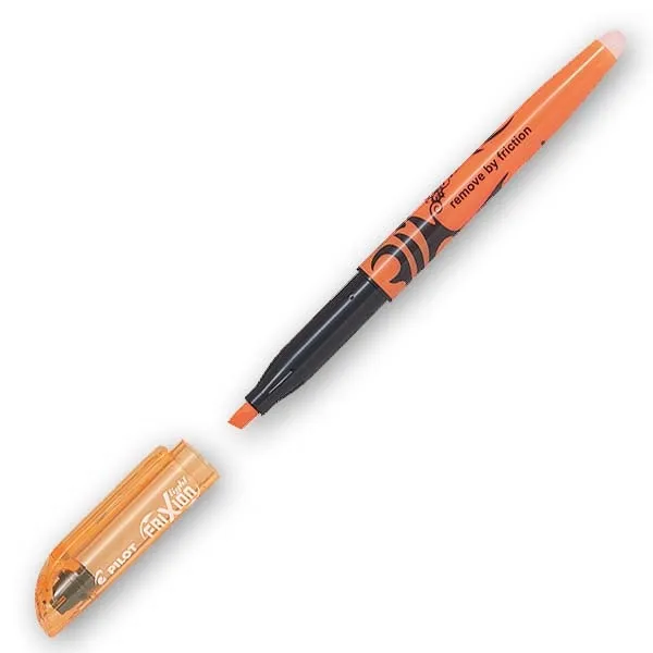 Alternativ bild 0 för Pilot Överstrykningspenna Frixion Light 3,8 mm, snedskuren spets med suddgummi, orange