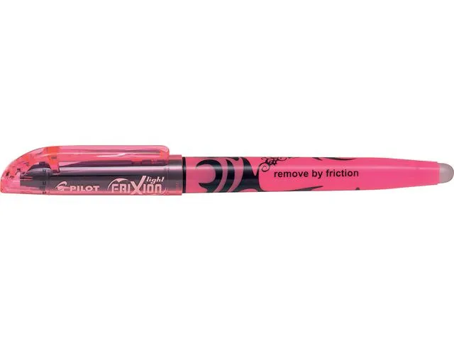 Alternativ bild 0 för Pilot Överstrykningspenna Frixion Light 3,8 mm, snedskuren spets med suddgummi, rosa
