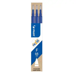 Produktfoto för Pilot Refill Frixion 0,5mm blå 3/FP