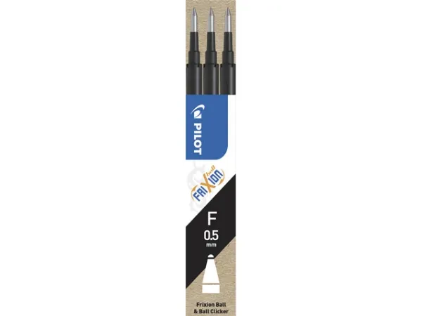 Alternativ bild 0 för Pilot Refill Frixion 0,5mm svart 3/FP