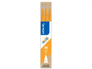 Produktfoto för Pilot Refill Frixion 0,7mm aprikos 3/fp